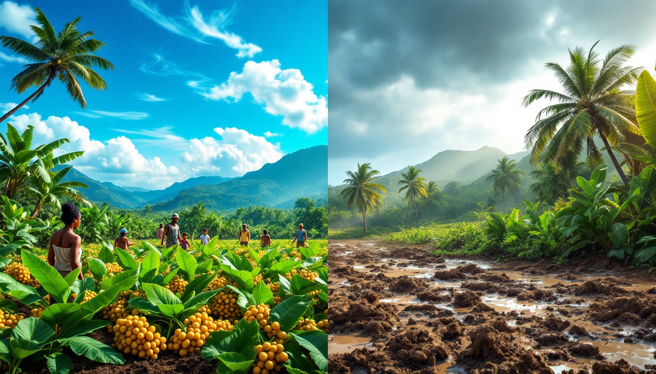 découvrez les avantages et défis uniques de l'agriculture en outre-mer, un secteur vital confronté à des enjeux environnementaux, économiques et sociaux. explorez comment ces territoires tirent parti de leur biodiversité tout en surmontant les obstacles liés à leur éloignement et aux changements climatiques.